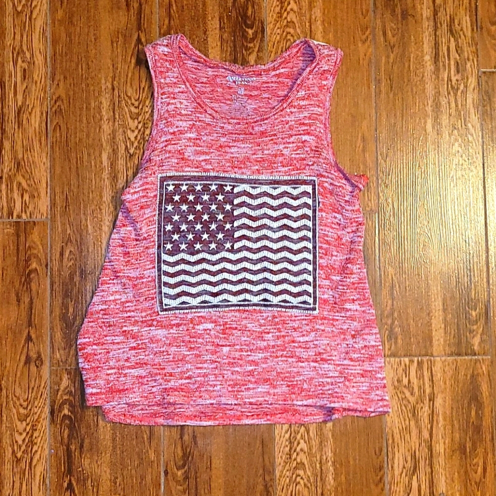 Girls USA Flag Tank Top